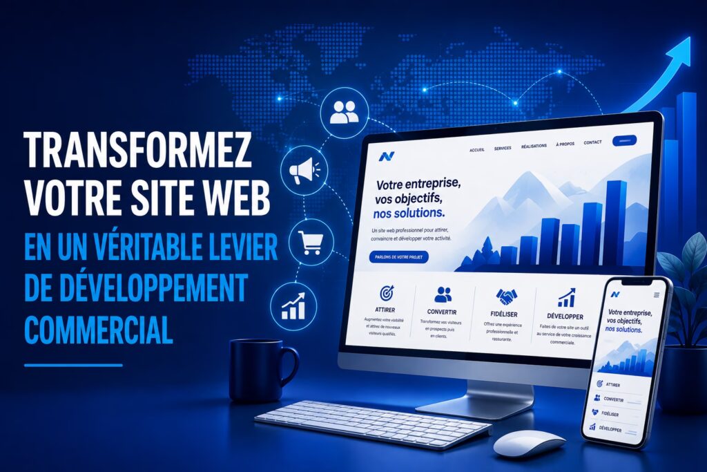Transformez votre site web en un véritable levier de développement commercial