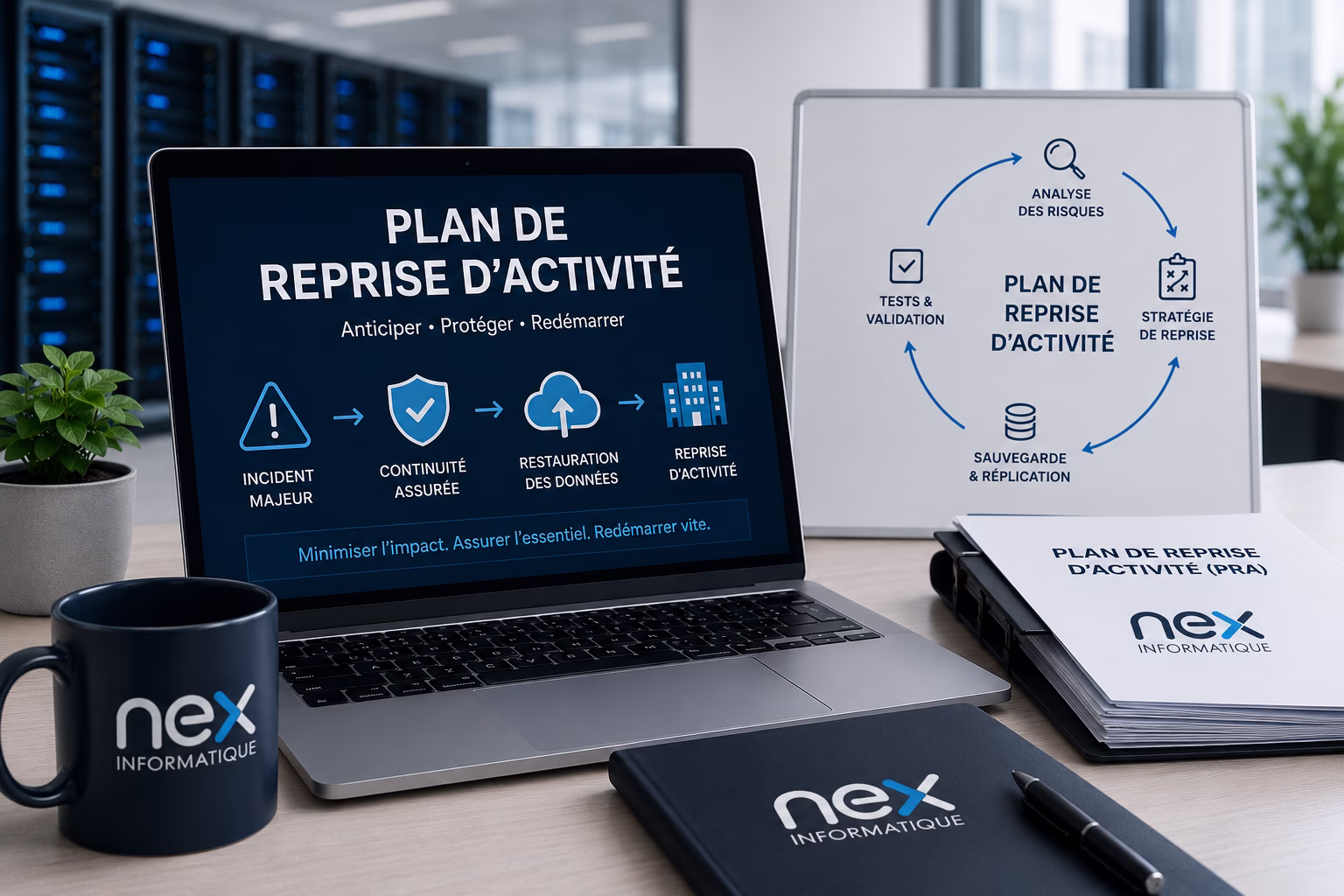 Supervision informatique et plan de reprise d’activité