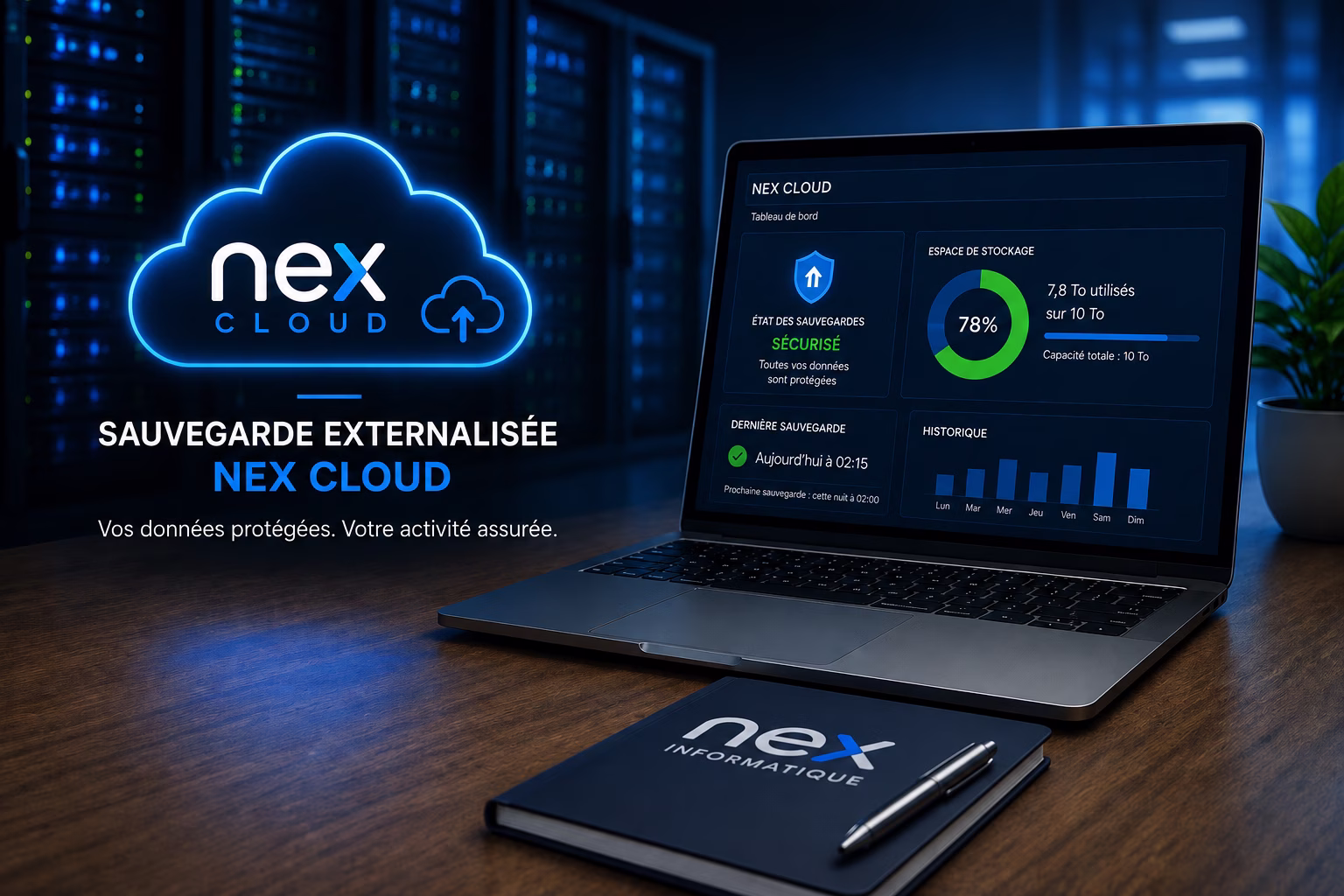Sauvegarde externalisée NEX Cloud