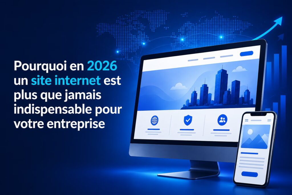 Pourquoi en 2026 un site internet est plus que jamais indispensable pour votre entreprise